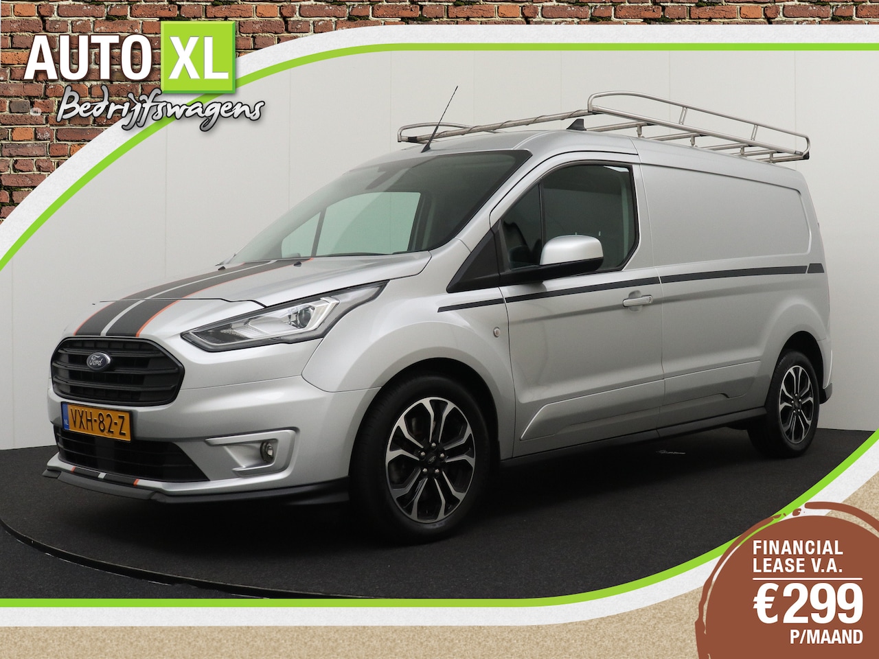 Ford Transit Connect - 1.5 100 PK Aut. L2 Sport Camera H-Leder Carplay Trekhaak - AutoWereld.nl