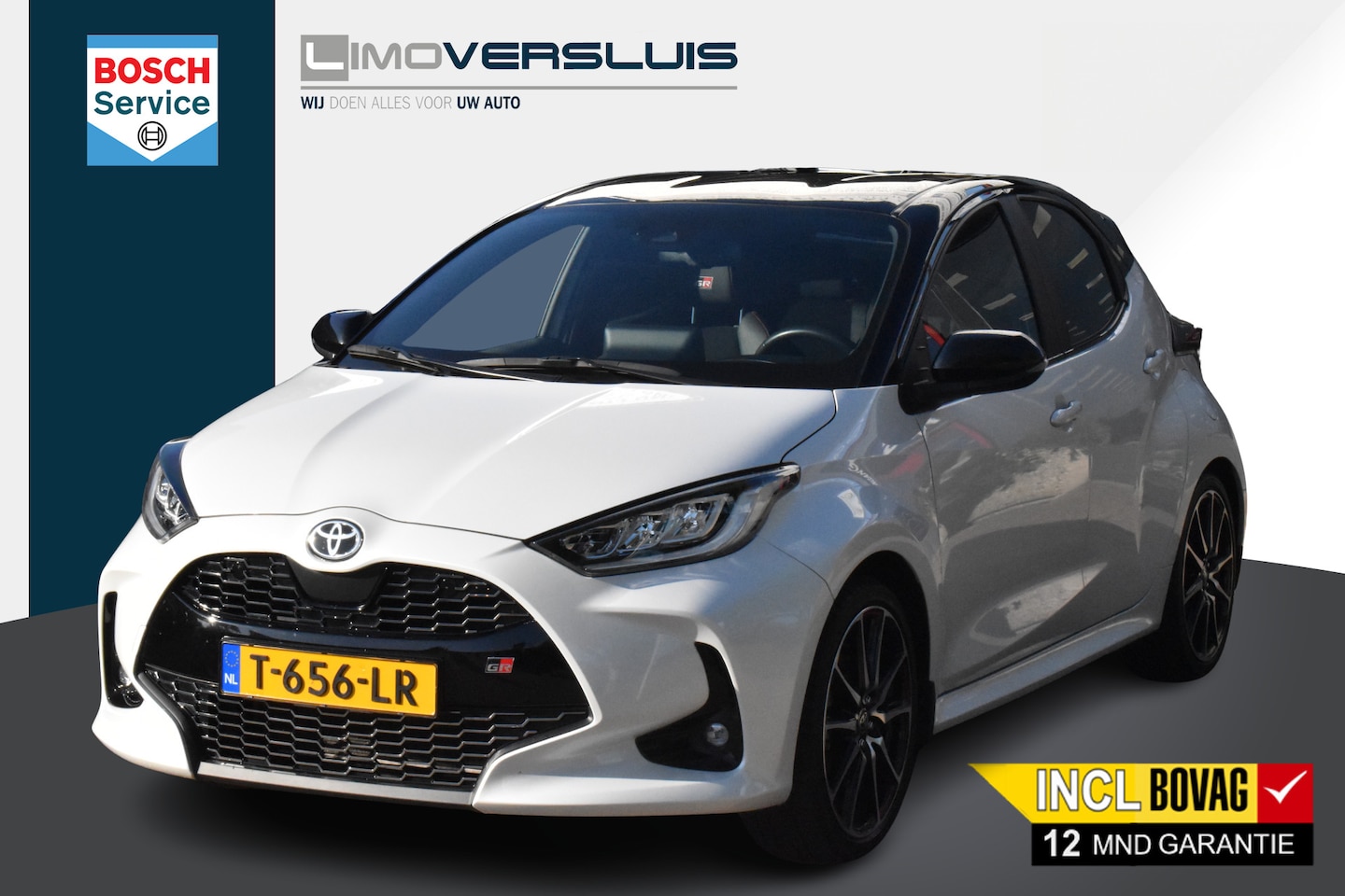 Toyota Yaris - 1.5 Hybrid GR Sport 100% Toyota Onderhouden | Navigatie | Camera | 12 mnd BOVAG garantie W - AutoWereld.nl