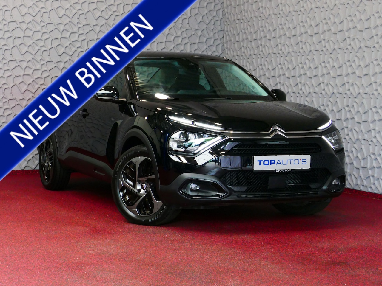 Citroën C4 - 130PK SPORT 2.494KM! SPORT NAVI CAMERA STOELVERW. 18''LMV LED ECC PDC VIR.COCKPIT 11/2023 - AutoWereld.nl