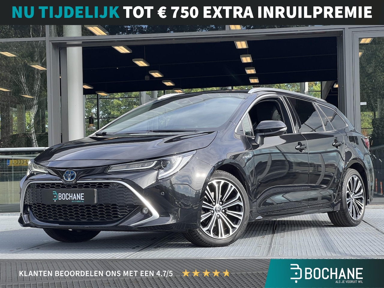 Toyota Corolla Touring Sports - 1.8 Hybrid Executive 122PK | Navigatie | Half-leder | Carplay | HUD - AutoWereld.nl