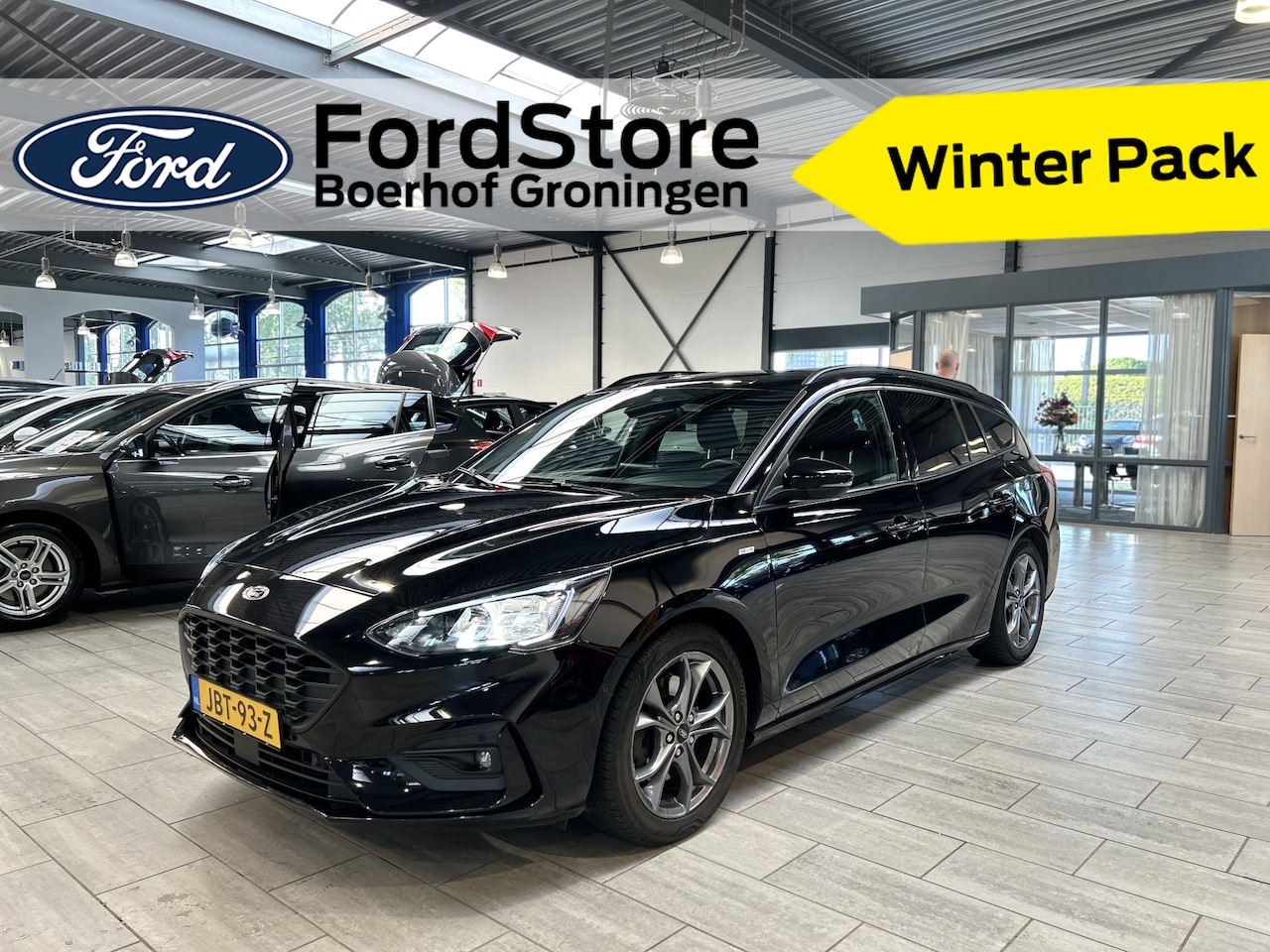 Ford Focus Wagon - EcoBoost Hybrid 125pk ST Line | Winterpack | Adapt. Cruise | AGR | Led | Camera | Keyless - AutoWereld.nl