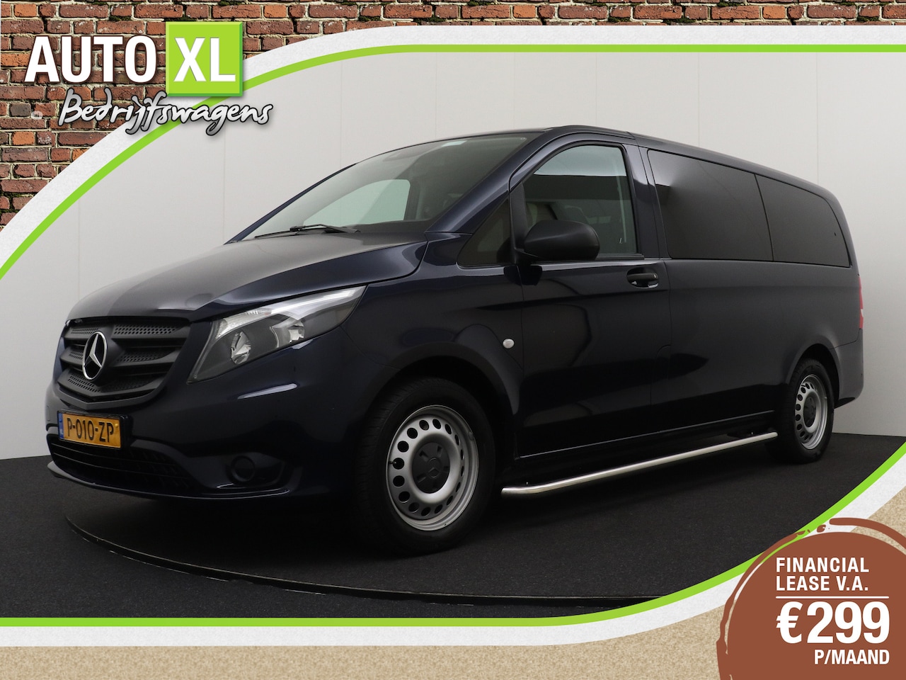 Mercedes-Benz Vito Tourer - 116 Aut. CDI Select Lang 9-Pers Leder Camera Navi - AutoWereld.nl