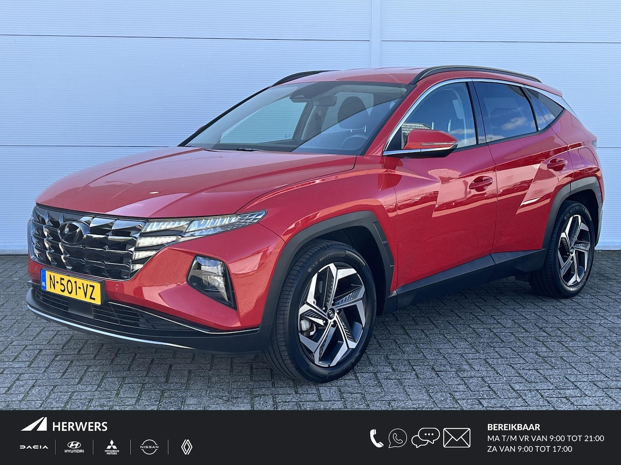 Hyundai Tucson - 1.6 T-GDI PHEV Comfort 4WD / Trekhaak / 1350 KG trekgewicht / Dealer onderhouden / - AutoWereld.nl