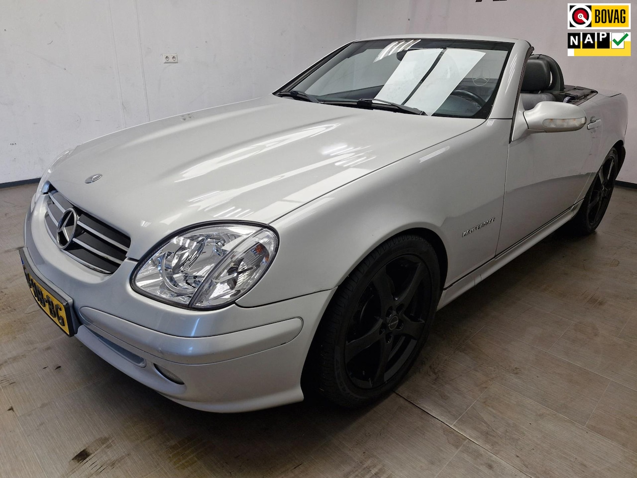 Mercedes-Benz SLK-klasse - 200 K. NETTE FRISSE SLK MET CABRIO DAK ! NIEUWE APK ! - AutoWereld.nl