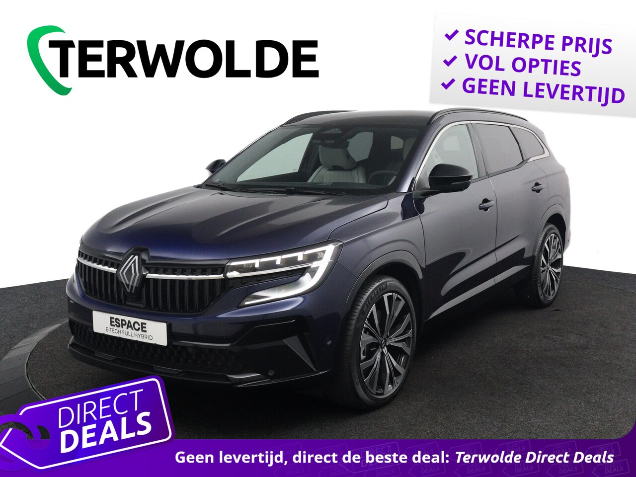 Renault Espace - E-Tech full hybrid 200 iconic 5p. | €7.000 Korting! | Harman Kardon Premium Sound | Advanc - AutoWereld.nl