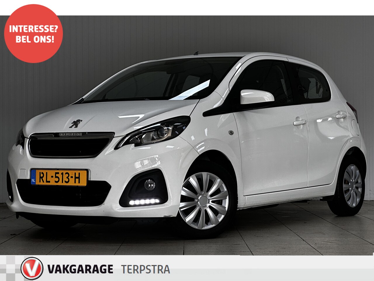 Peugeot 108 - 1.0 e-VTi Blue Lion /5-Drs! /Airco /Elek. ramen voor /C.V. afstand /Radio /Bluetooth /AUX - AutoWereld.nl
