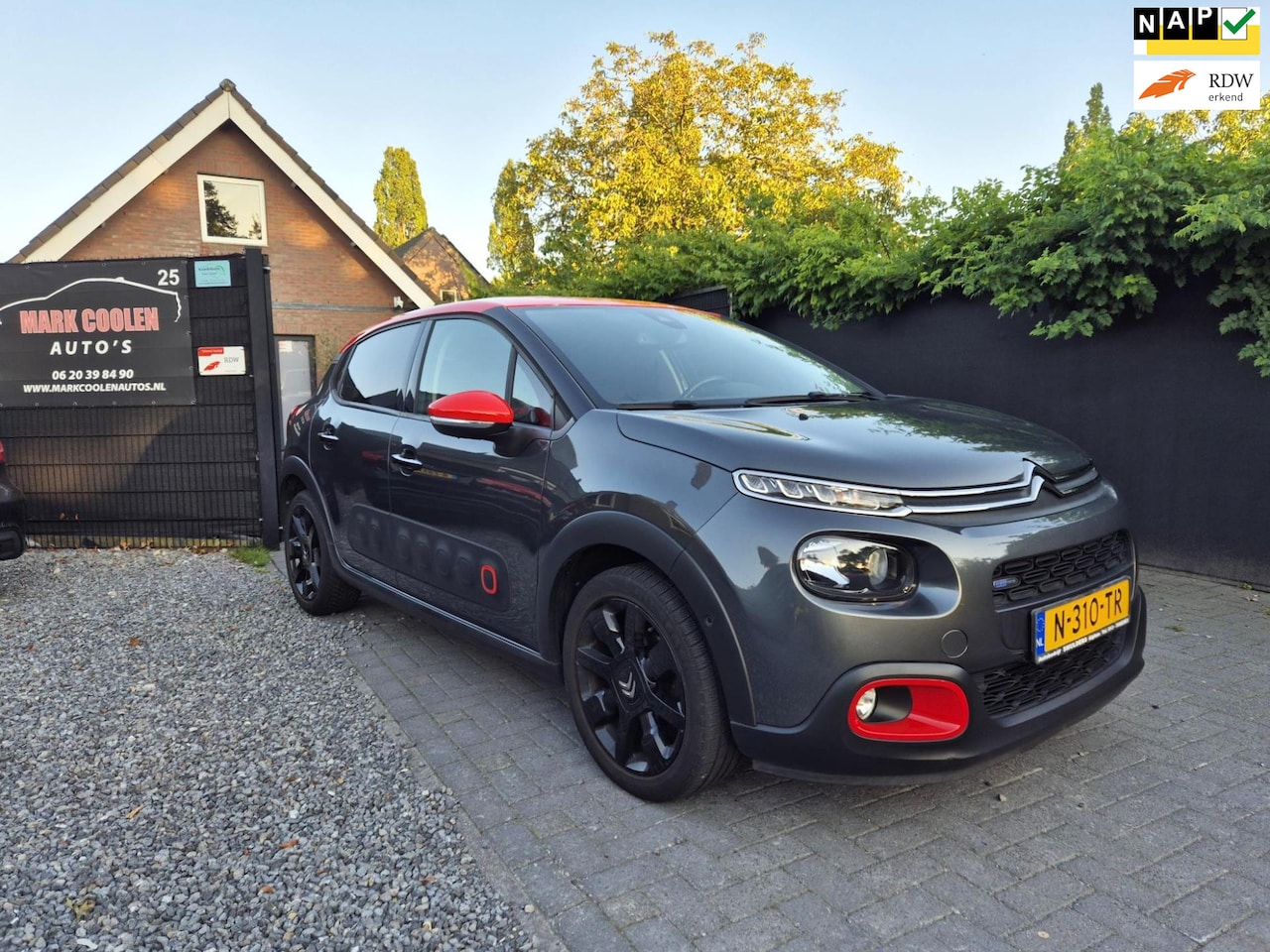 Citroën C3 - 1.2 PureTech Shine Navi Airco Cruise Achter camera - AutoWereld.nl