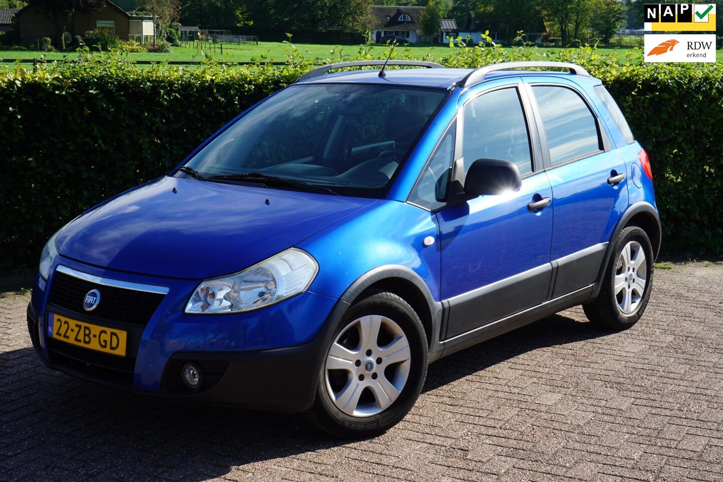 Fiat Sedici - 1.6-16V Dynamic|2e Eigenaar|Airco|Trekhaak|Nap - AutoWereld.nl