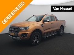 Ford Ranger - 2.0 EcoBlue Wildtrak Supercab Aut. | Trekhaak | Leder | Rollertop | Navigatie | adaptive C