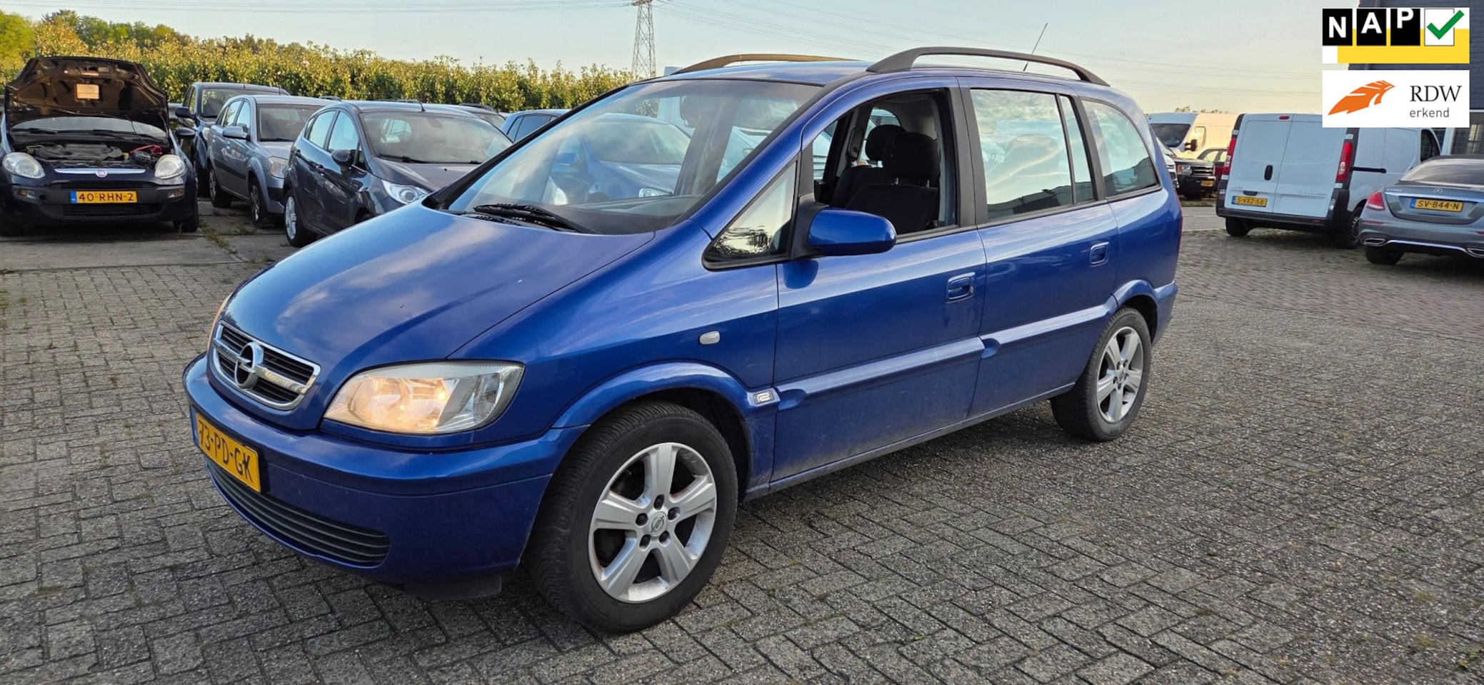 Opel Zafira - 1.8-16V Maxx Airco 7 persoons trekhaak - AutoWereld.nl