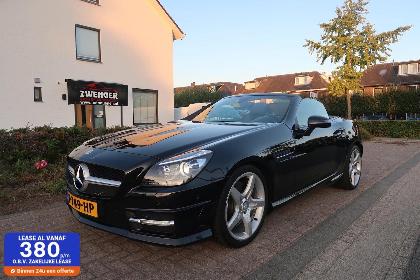 Mercedes-Benz SLK-klasse - 200 Aut AMG XENON-LED|AIRSCARF|NAVIGATIE|ALARM|PDC|AIRCO|ZEER MOOI - AutoWereld.nl