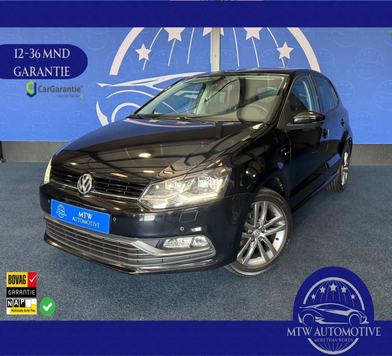 Volkswagen Polo - 1.0 75-PK / BLUEMOTION / LOUNGE - UITVOERING / FULL OPTIONS - AutoWereld.nl