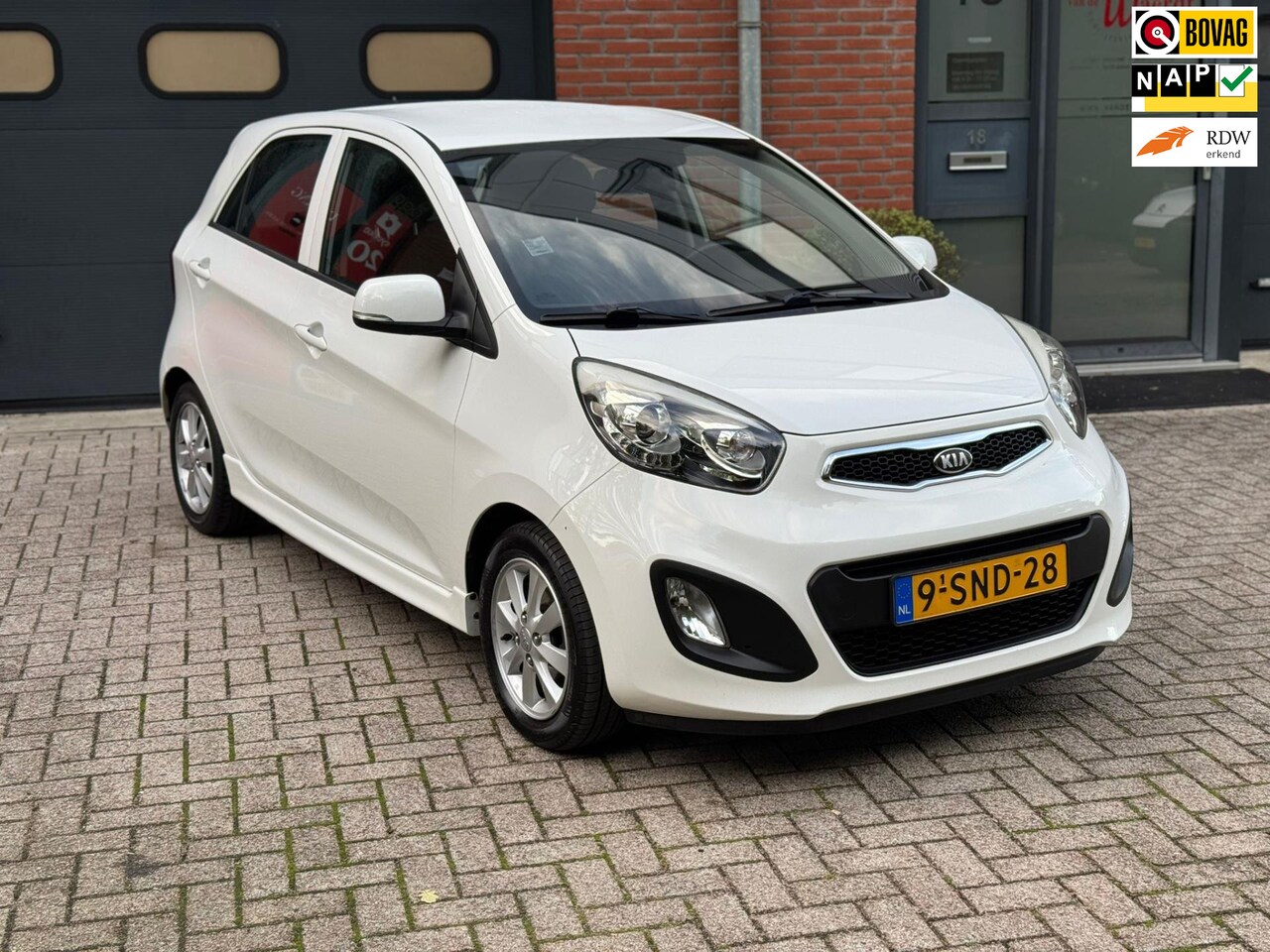 Kia Picanto - 1.0 CVVT ISG Plus Pack|LED|Onderhouden|APK|Elek.pakket|NAP|AIRCO|Luxe Uitvoering|BOVAG Erk - AutoWereld.nl