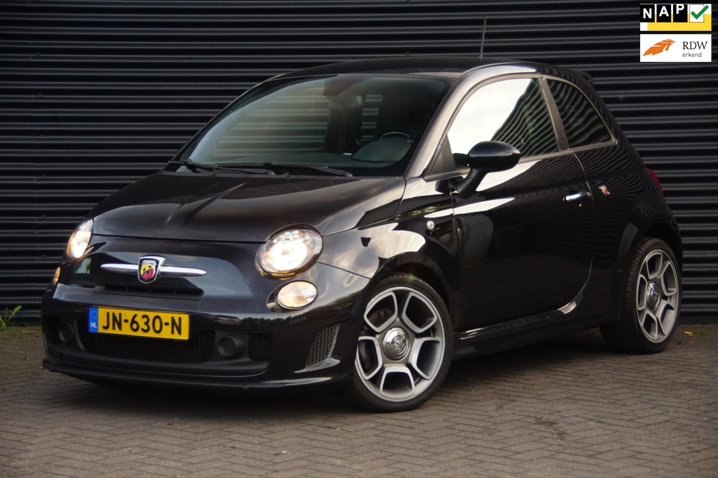 Fiat 500 Abarth - 1.4 T-Jet Elaborabile | Leder | Automaat | - AutoWereld.nl