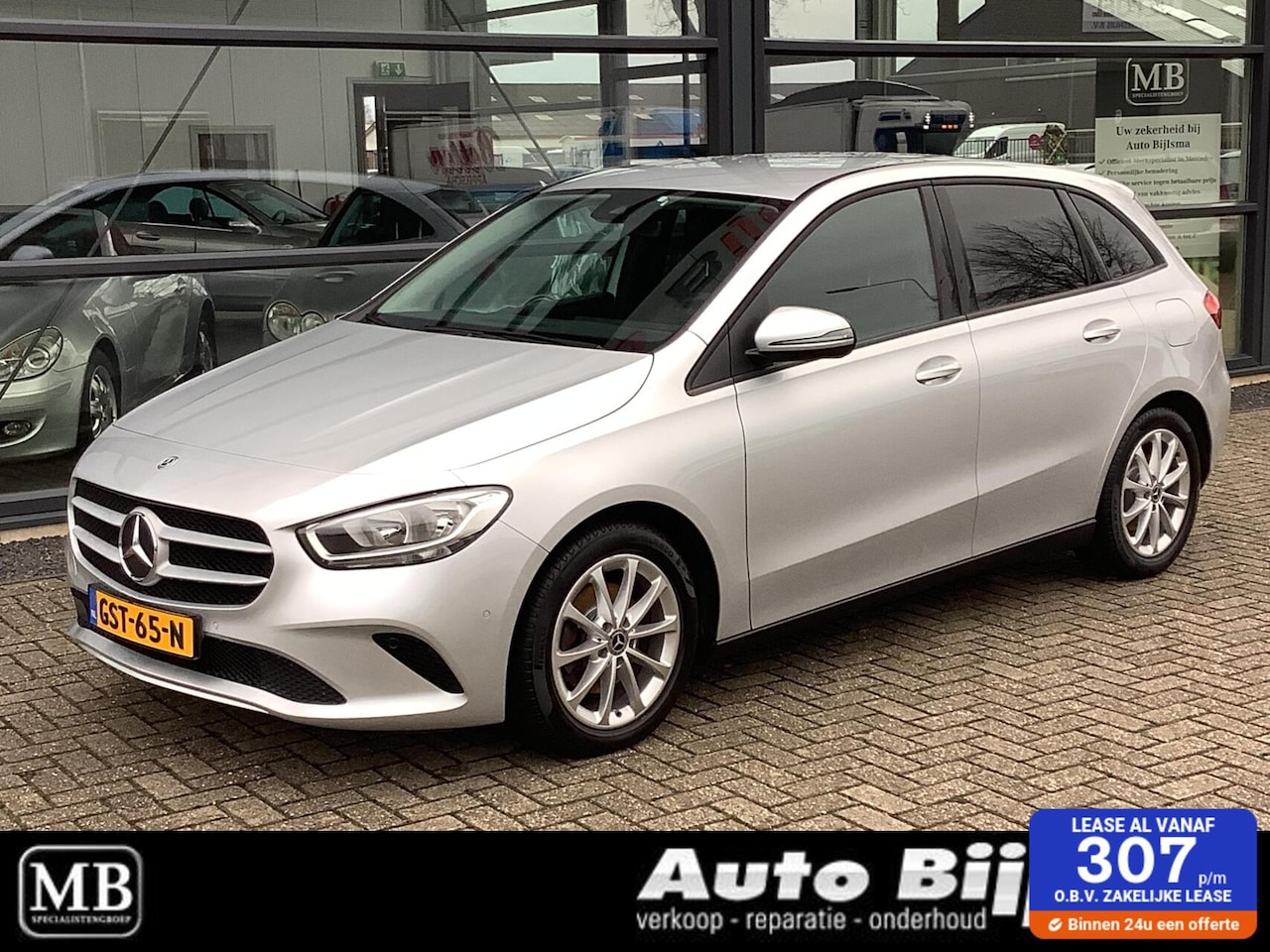 Mercedes-Benz B-klasse - 200 eerste eigenaar, wide screen, camera, navi, cruise, elektrische trekhaak - AutoWereld.nl