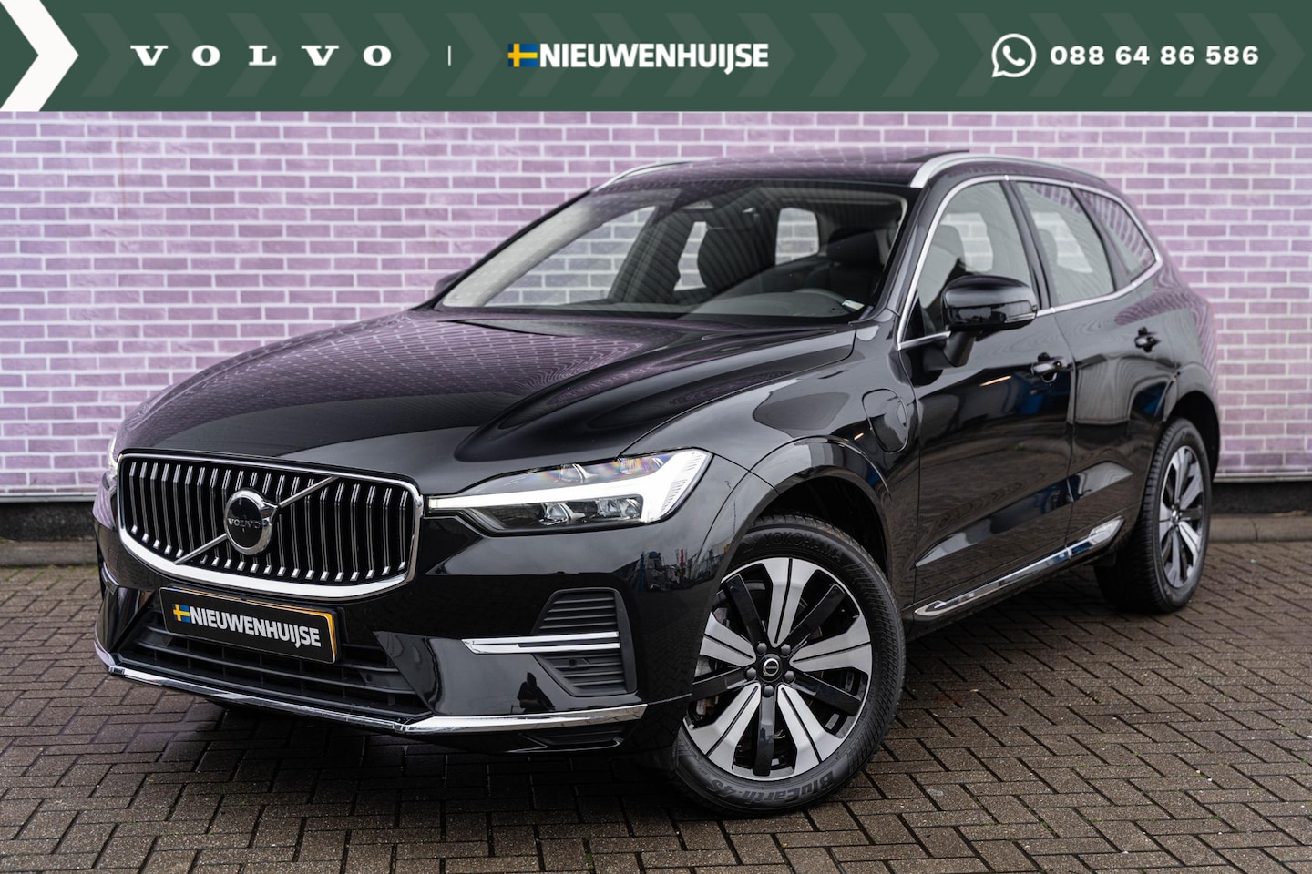 Volvo XC60 - 2.0 T6 Plug-in hybrid AWD Plus Bright | Longe Range | Cruise Control | Panoramadak | Parke - AutoWereld.nl