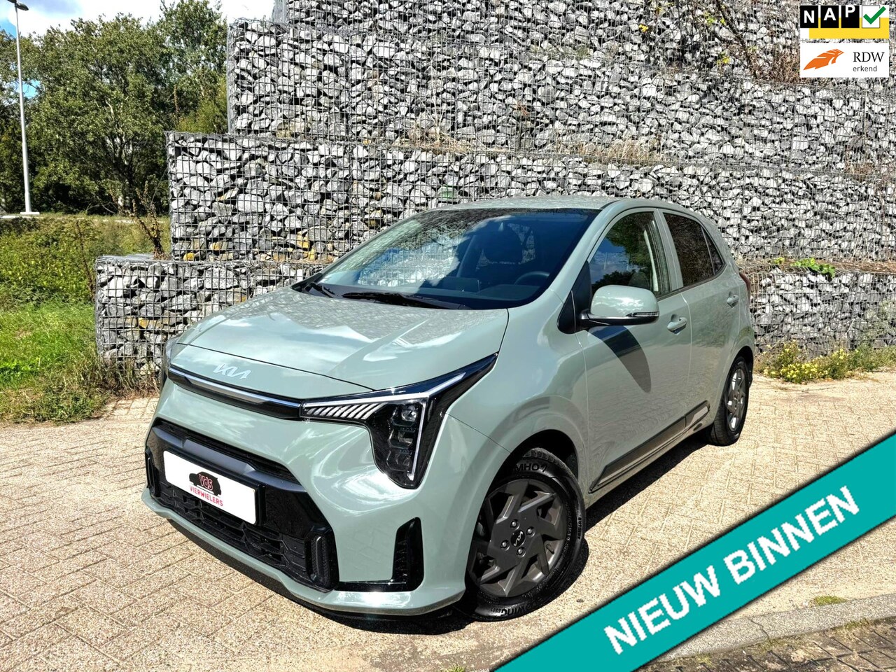 Kia Picanto - NIEUWSTAAT! 1.0 DPI DynamicPlusLine CarPlay Cruise Navi Camera Fabrieks Garantie! - AutoWereld.nl