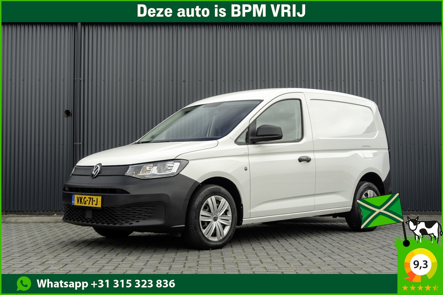 Volkswagen Caddy Cargo - 2.0TDI | Climate | Touchscreen Infotainment | Euro 6 - AutoWereld.nl