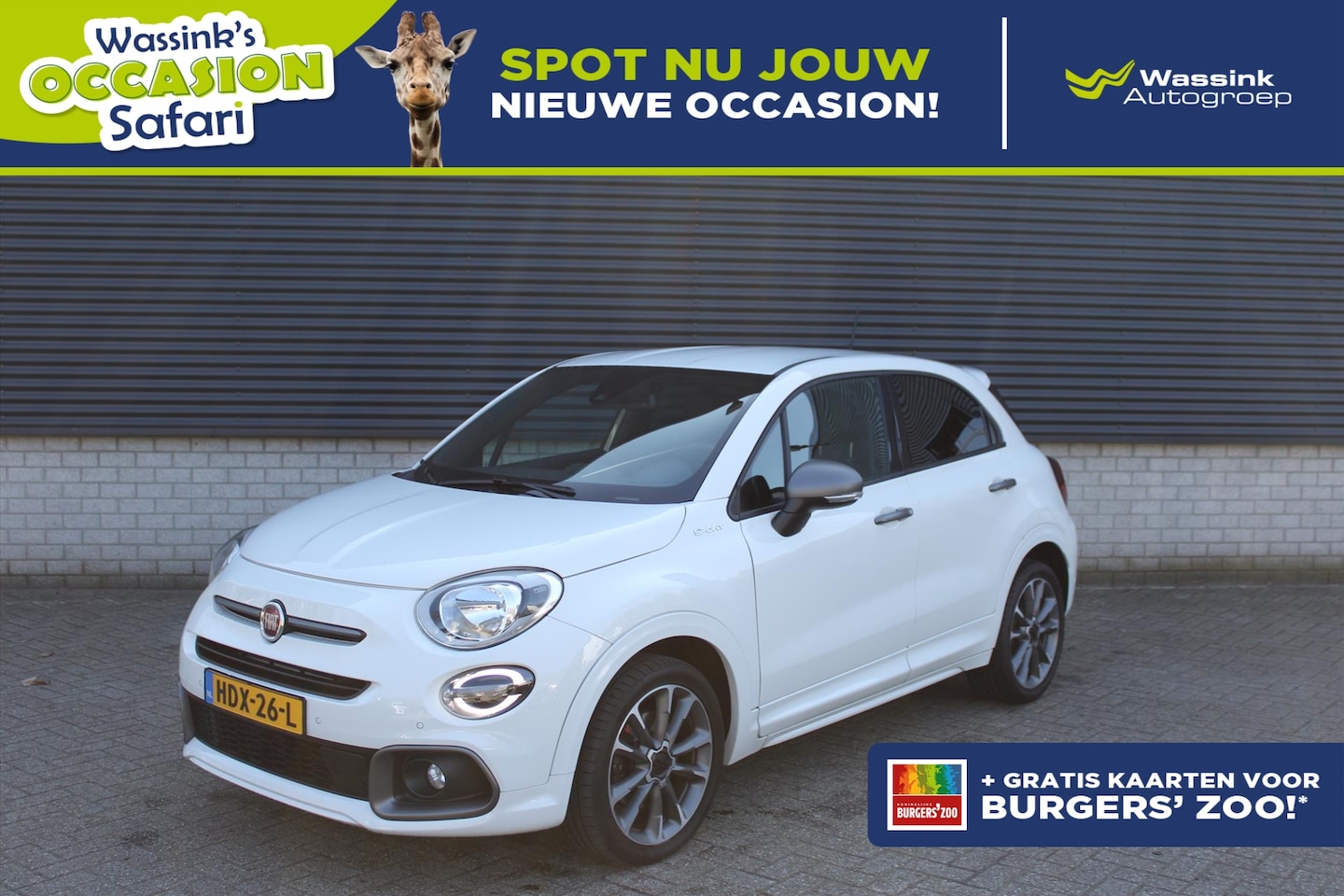 Fiat 500 X - Sport 1.3 FireFly Turbo 150pk DCT I Automaat I Navigatie I Apple Carplay/Android Auto I St - AutoWereld.nl