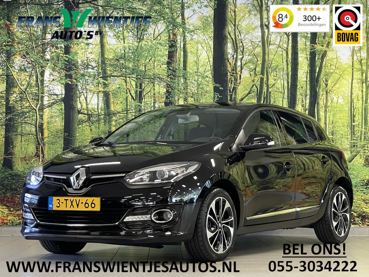 Renault Mégane - 1.2 TCe Bose | Origineel Nederlands | Airconditioning | Lichtmetaal 17'' | Radio\Cd | Bose - AutoWereld.nl