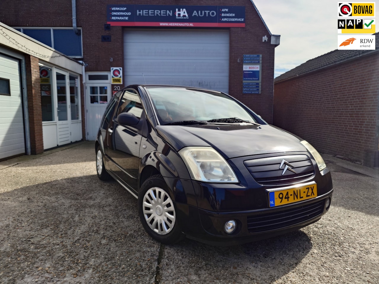 Citroën C2 - 1.1i Ligne Ambiance 1.1i Ligne Ambiance, Airco, 65000km!, 1e eigenaar! - AutoWereld.nl