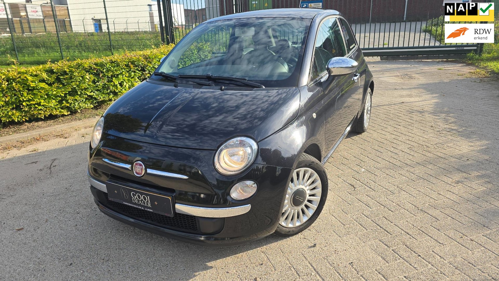 Fiat 500 - 0.9 TwinAir Lounge PANORAMADAK CLIMA NWE APK! - AutoWereld.nl
