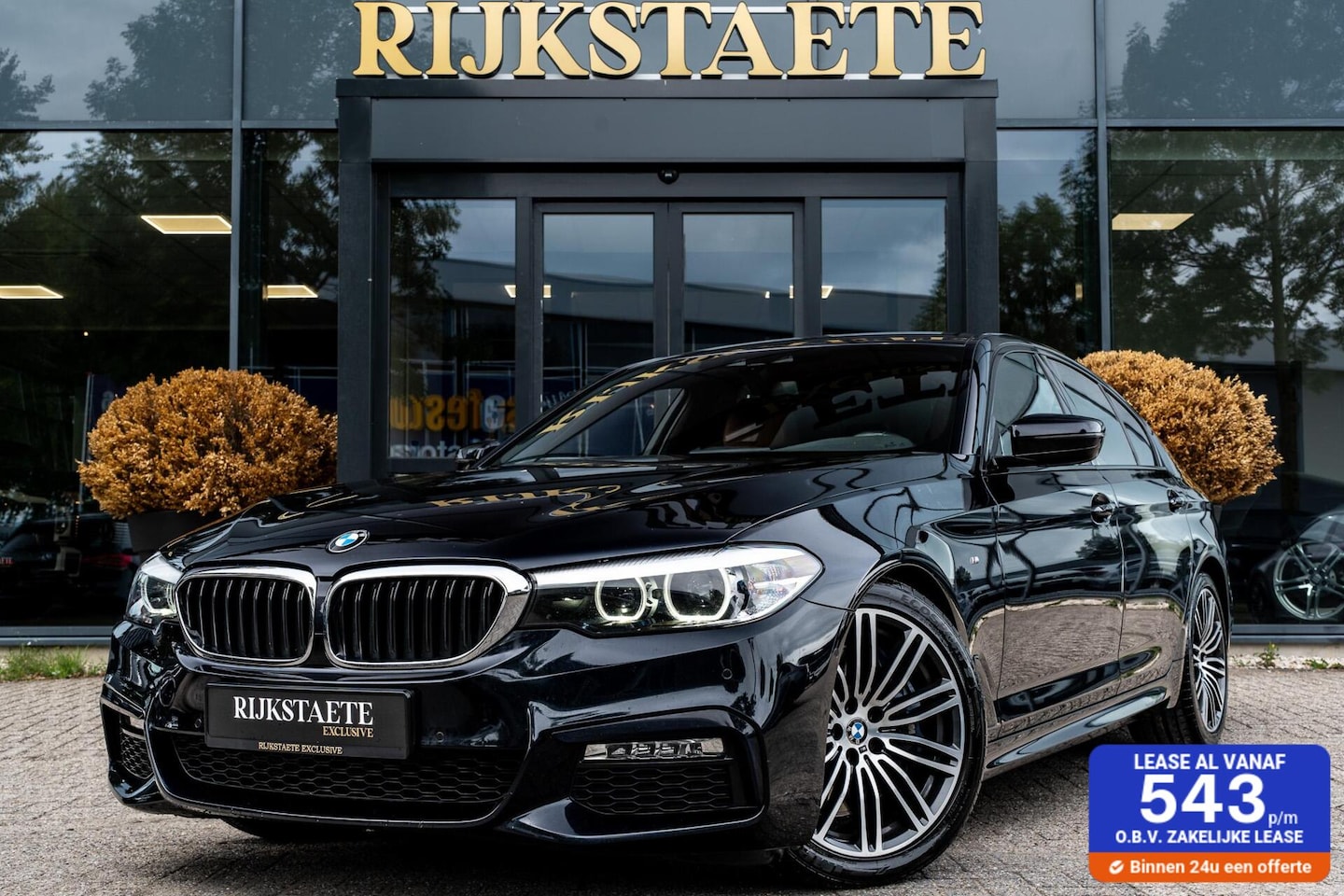 BMW 5-serie - 540i High Executive|M-SPORT|H&K|MEMORY|19'' - AutoWereld.nl