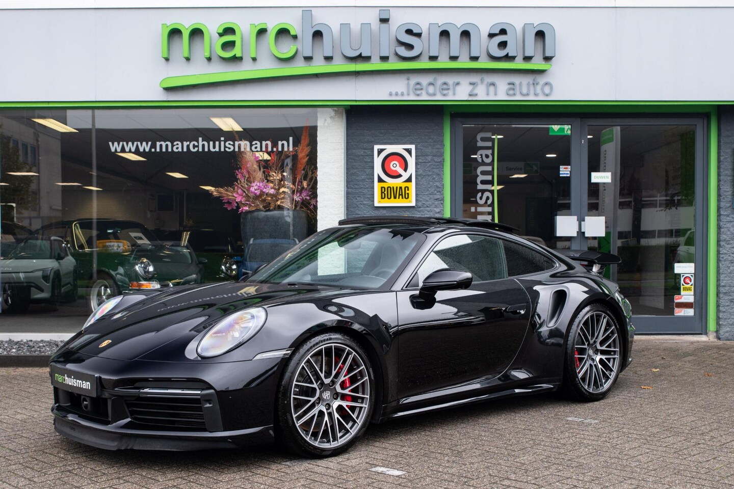 Porsche 911 - 3.8 Turbo / GLASDAK / INNODRIVE / LIFT / 18-WEG - AutoWereld.nl
