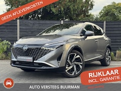 Nissan Qashqai - Tekna Plus 1.3 MHEV 158PK Xtronic Automaat Navigatie, Rondomzichtcamera, Leder & Alcantara