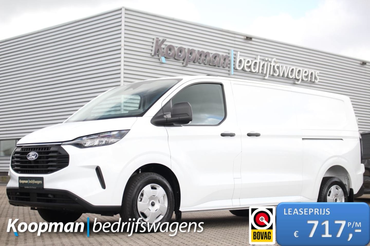 Ford Transit Custom - 300 2.0TDCI 170pk L2H1 Trend | Automaat | L+R Zijdeur | Adapt. cruise | LED | Sync 4 13" | - AutoWereld.nl