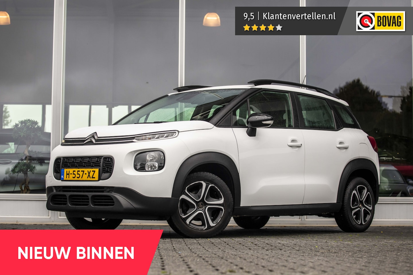 Citroën C3 Aircross - 1.2 PureTech S&S Feel | Trekhaak | NL Auto | Cruise control - AutoWereld.nl