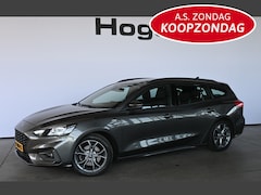 Ford Focus Wagon - 1.0 EcoBoost ST Line Business Navigatie Cruise control Airco Trekhaak PDC Goed Onderhouden