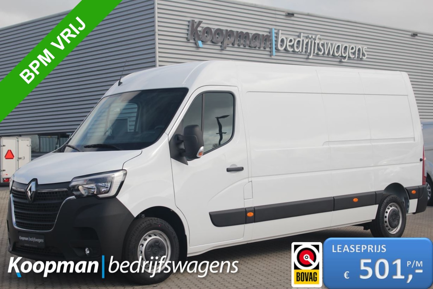 Renault Master - T35 2.3dCi 136pk L3H2 Energy | Navi | Airco | Cruise | Lease 501,- p/m - AutoWereld.nl