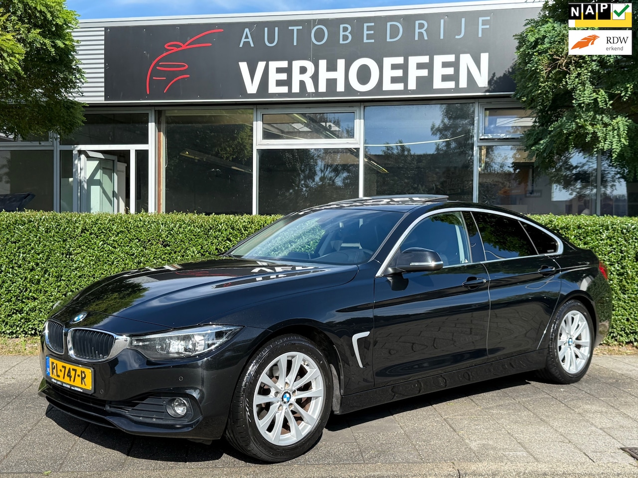 BMW 4-serie Gran Coupé - 418i High Executive - PANORAMADAK - AUTOMAAT - XENON - ORG NL ! - AutoWereld.nl