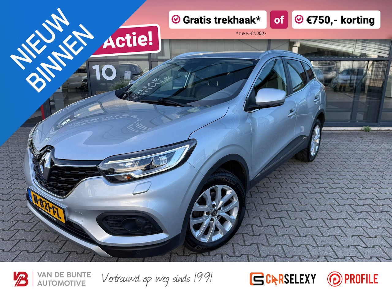 Renault Kadjar - 1.3 TCe Zen *Stoelverwarming & Navigatie* - AutoWereld.nl