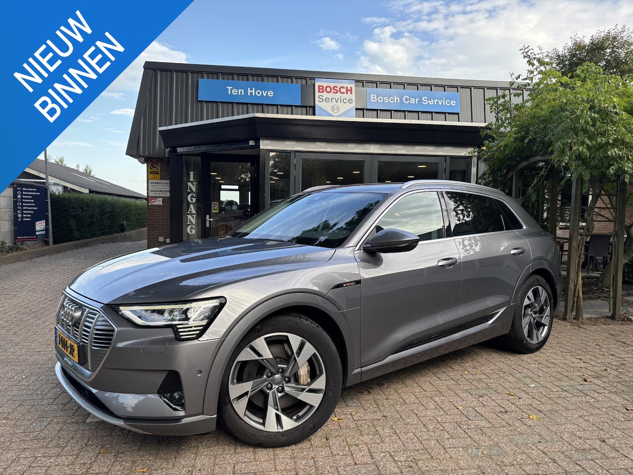 Audi e-tron - 55 Quattro Advanced App-connect acc Trekhaak Camer Audi e-tron e-tron 55 quattro advanced - AutoWereld.nl