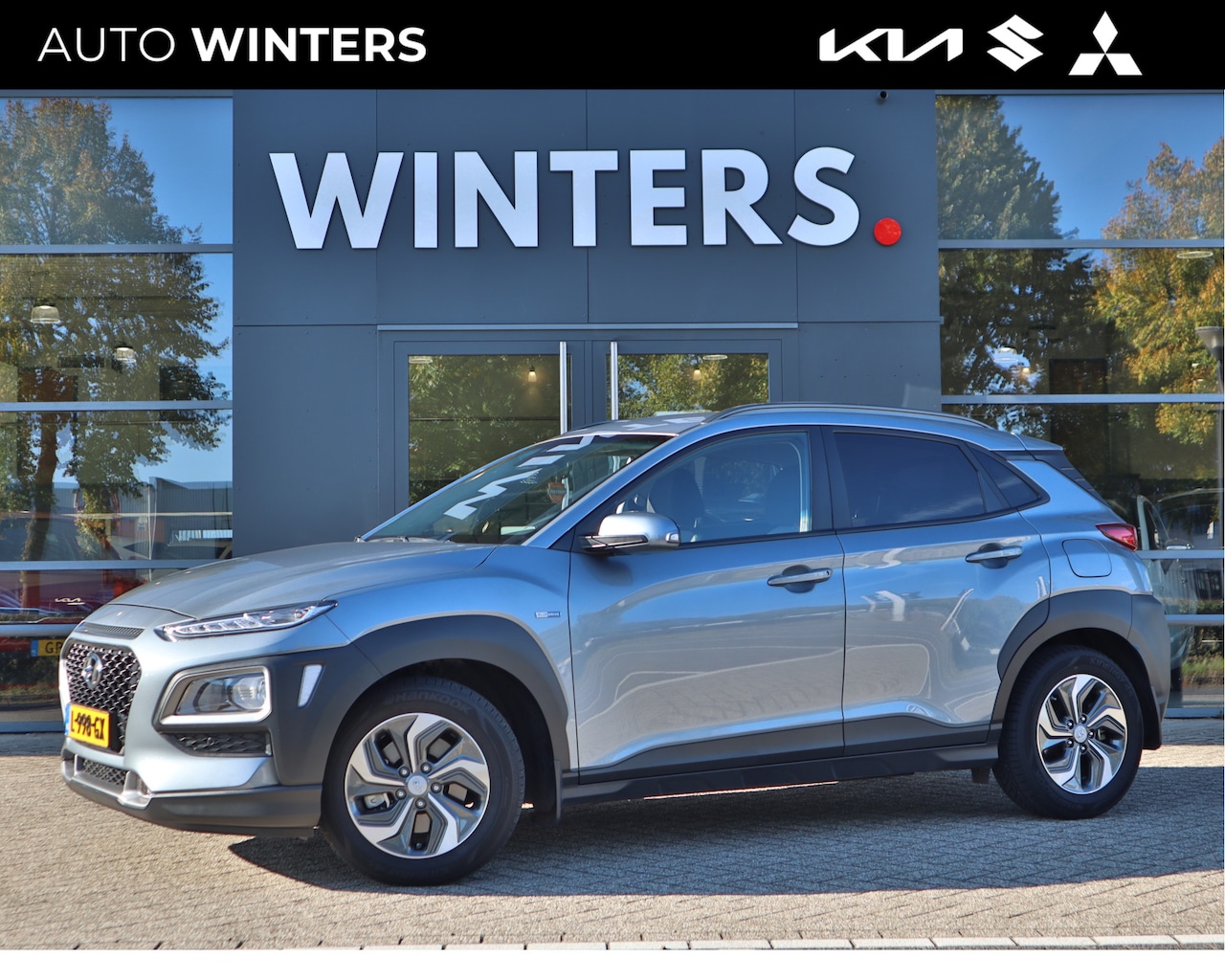 Hyundai Kona - 1.6 GDI HEV Comfort | Navigatie | Trekhaak | Camera | Stoel/Stuurwiel Verwarming | - AutoWereld.nl