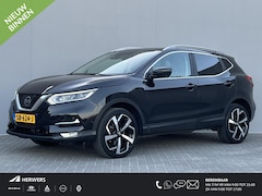 Nissan Qashqai - 1.2 Tekna / Automaat / 100% Dealeronderhouden / Trekhaak / Navigatie full map / Panoramada