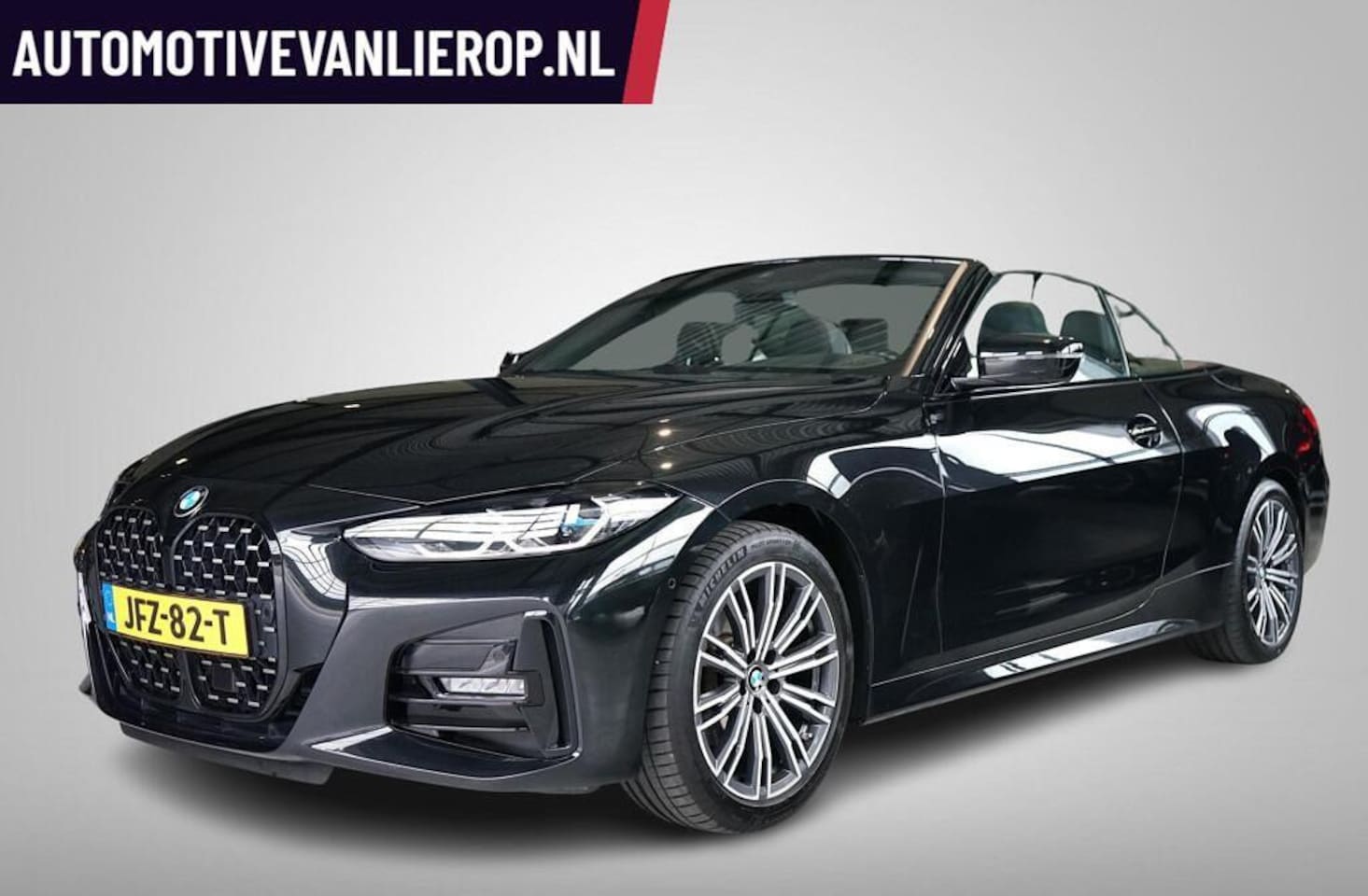 BMW 4-serie Cabrio - 420i M-SPORT | LASER | STOEL/STUUR/NEK-VERW. - AutoWereld.nl