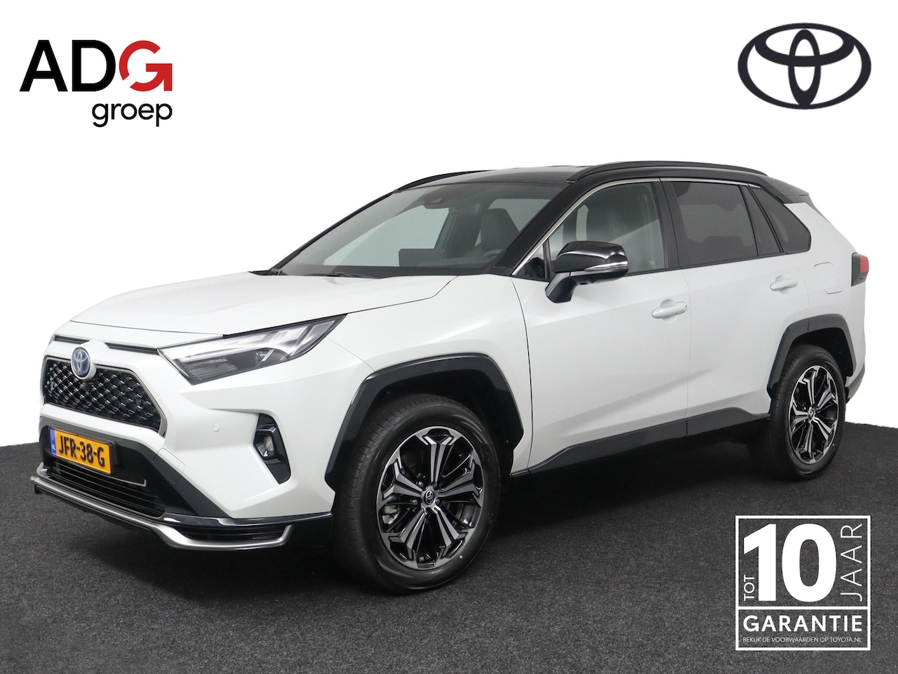 Toyota RAV4 - 2.5 Plug-in Hybrid AWD Bi-Tone Plus | Leer | Stoelverwarming/Koeling | 360Camera | Elektri - AutoWereld.nl