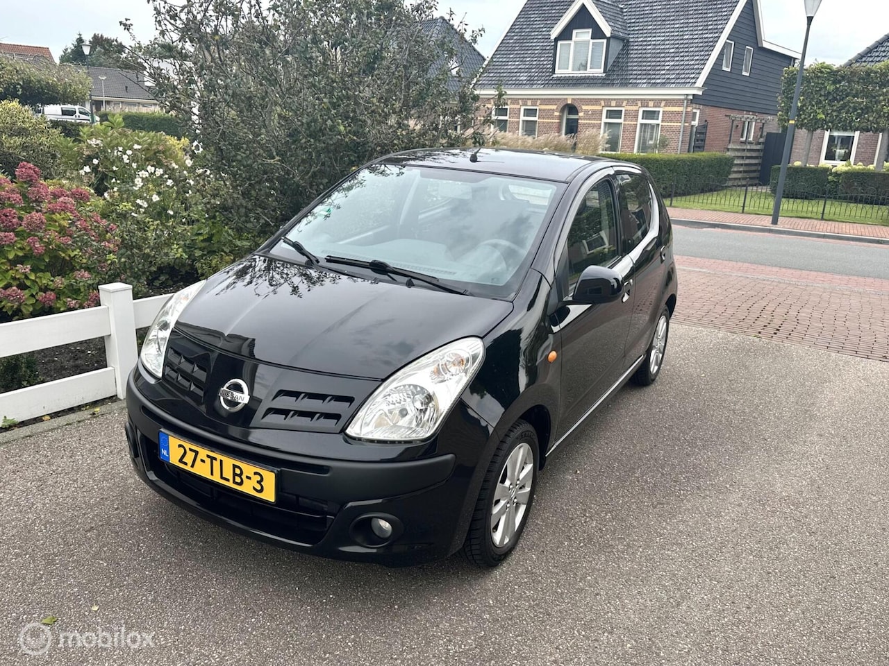Nissan Pixo - 1.0 Acenta AIRCO BLUETOOTH ELEKTRISCH PAKKET GOED ONDERHOUDEN NIEUWE APK!! - AutoWereld.nl