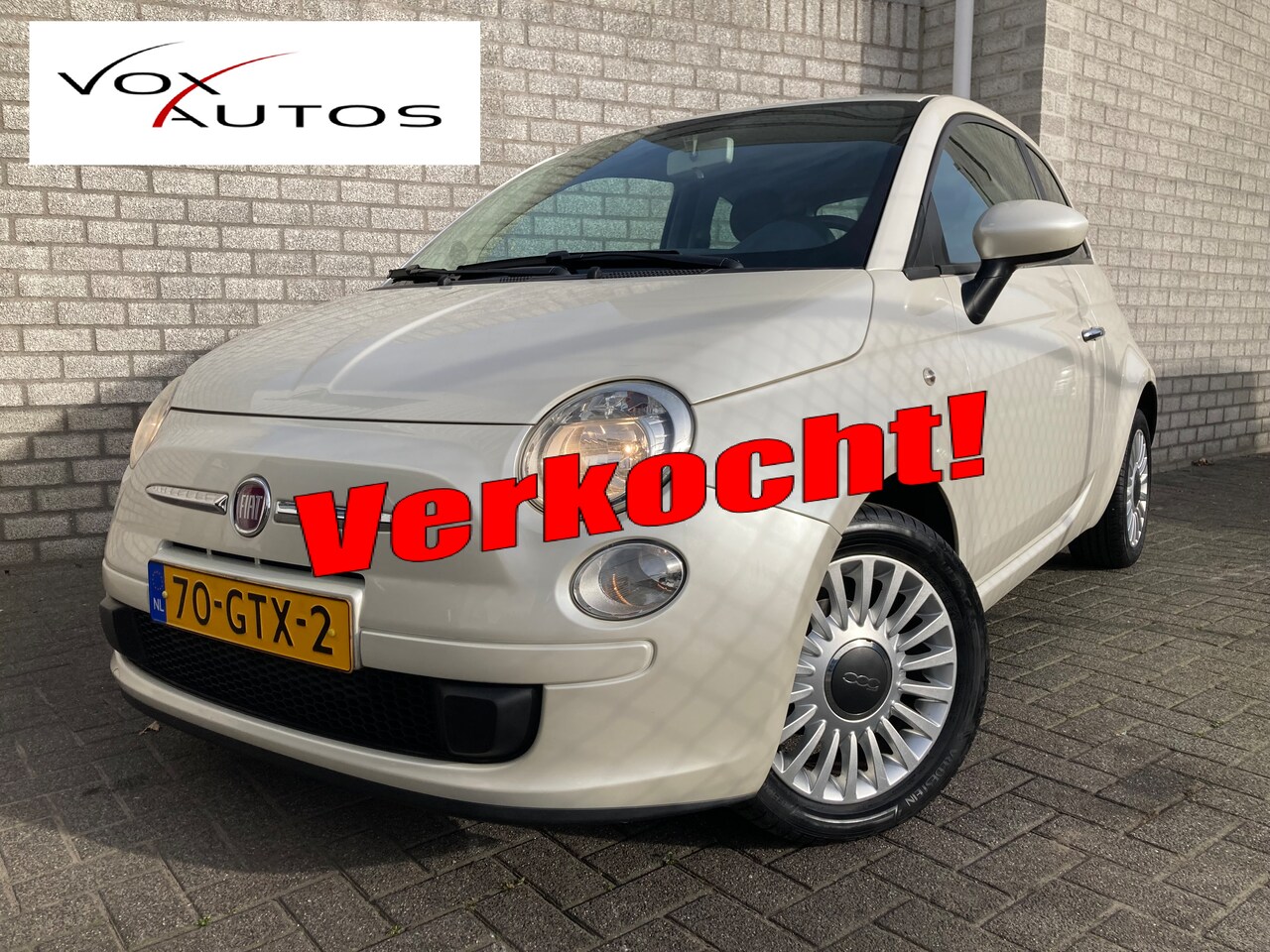 Fiat 500 - 1.2 Sport Airco, Nieuwe Distributie/Remmen/Banden! - AutoWereld.nl