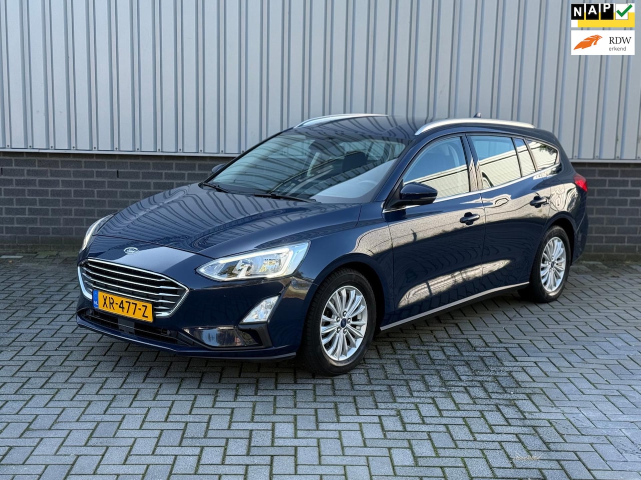 Ford Focus Wagon - 1.0 EcoBoost Titanium Business |Navi|Carplay|PDC|Keyless| - AutoWereld.nl