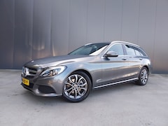 Mercedes-Benz C-klasse Estate - 180 Business Solution BURMESTER CAMERA HALF LEER LED NAVI CRUISE ECC TREKHAAK