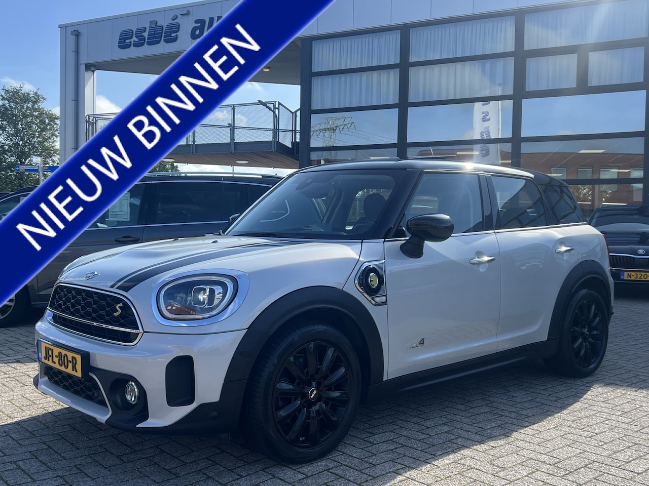 MINI Countryman - Mini 2.0 Cooper S E ALL4 Navi Prof Panoramadak Elek Sportstoelen Leer Keyless Carplay Stoe - AutoWereld.nl