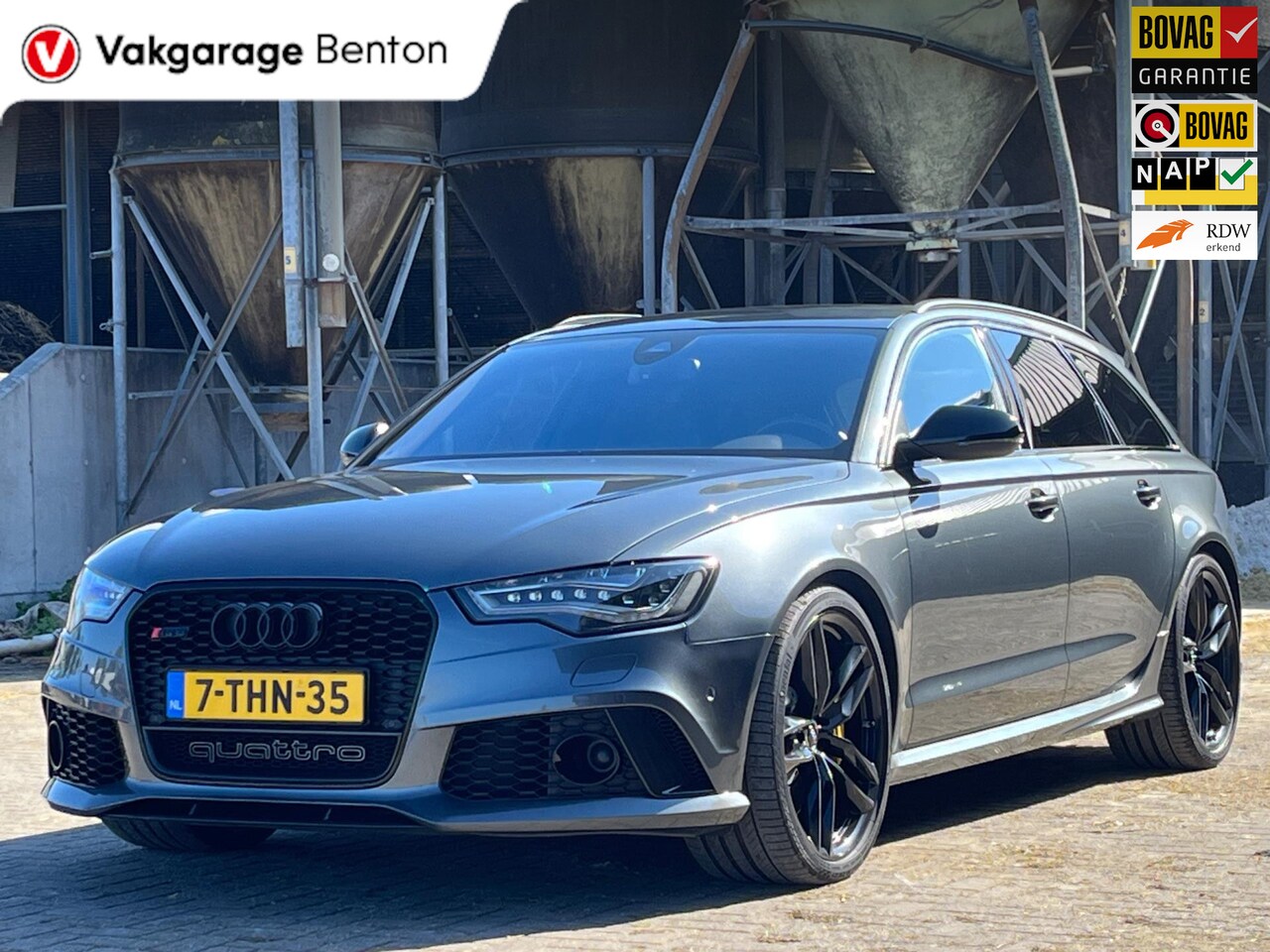 Audi A6 Avant - 4.0 TFSI RS 6 quattro Pro Line Plus | Dynamic 280km/h | Carbon | LED V+A | Miltek Catback - AutoWereld.nl