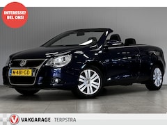 Volkswagen Eos - 1.4 TSI BlueMotion/ Cabrio/ Open-Pano Dak/ Stoelverw./ Trekhaak/ 16''LMV/ LEDER/ Clima/ Cr