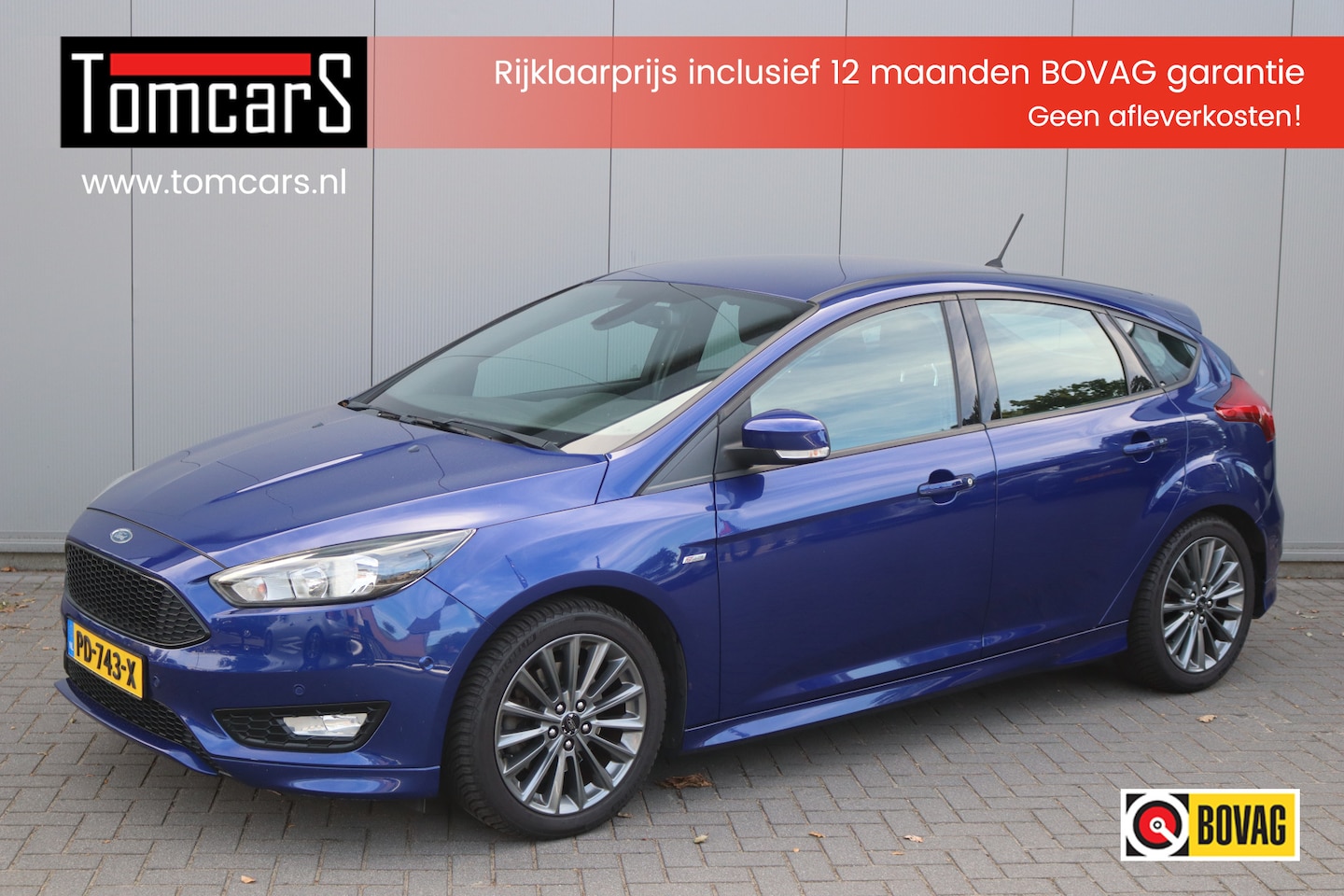 Ford Focus - 1.5 EcoB. 150PK ST-Line Carplay-android/Parkeerhulp/Cruise-control - AutoWereld.nl