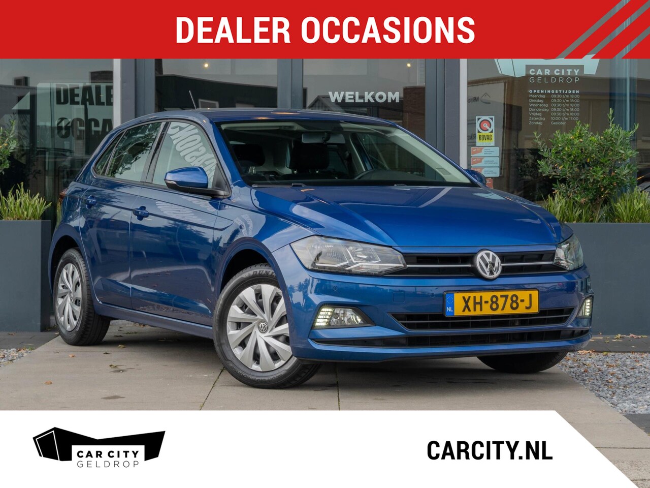 Volkswagen Polo - 1.0 TSI Comfortline / Adaptive cuise / Navi / Park assist - AutoWereld.nl
