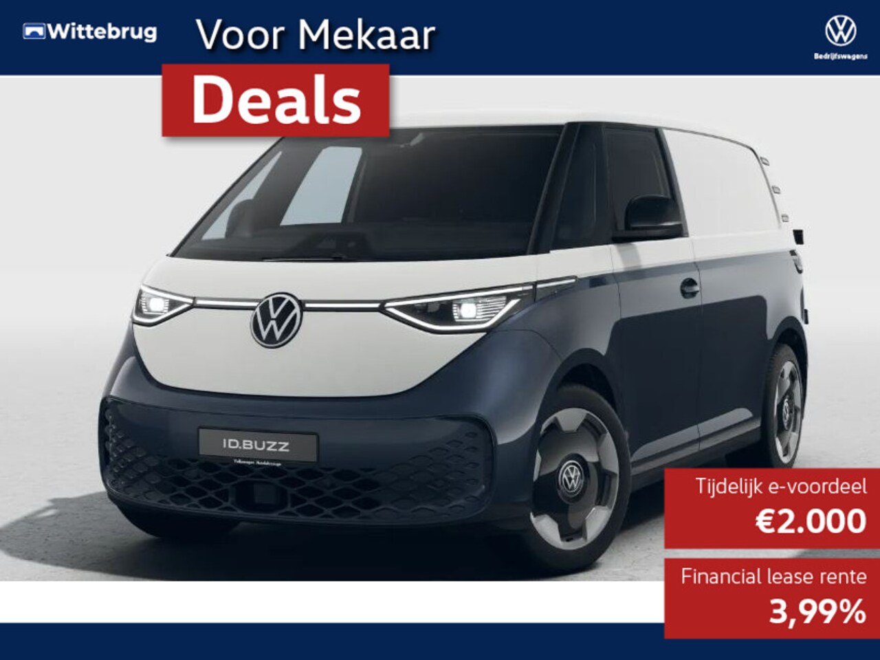Volkswagen ID. Buzz Cargo - Anniversary Edition 79 kWh 4MOTION Anniversary Edition 79 kWh 4MOTION - AutoWereld.nl